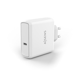 Aisens Cargador PD3.0 QC3.0 1 Puerto 1xUSB-C 60W - Color Blanco