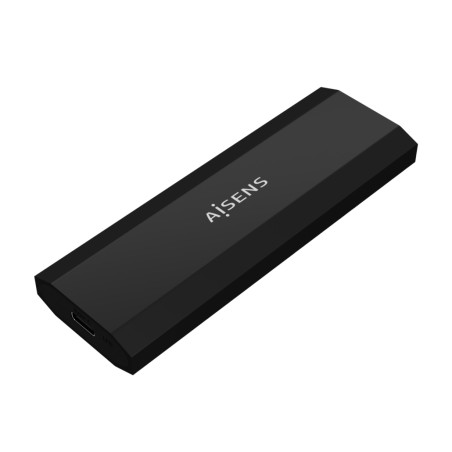 Aisens Caja Externa M.2 (NGFF) - SATA/NVMe a Usb3.1 Gen2 - Color Negro