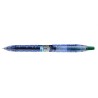 Pilot Boligrafo de Bola Retractil B2P Gel BeGreen - Tinta de Gel - Punta 0.7mm - Trazo 0.32mm - 89,8% de Plastico Reciclado - Re