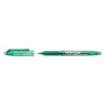 Pilot Boligrafo de gel borrable Frixion Ball - Punta de bola redonda 0.7mm - Trazo 0.4mm - Grip ergonomico - Color Verde