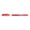 Pilot Boligrafo de Gel Borrable Frixion Ball - Punta de Bola Redonda 0.7mm - Trazo 0.4mm - Grip Ergonomico - Color Rojo