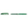 Pilot Boligrafo de gel borrable Frixion Point - Punta fina de aguja 0.5mm - Trazo 0.25mm - Grip ergonomico - Color Verde