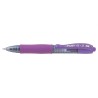 Pilot Boligrafo de Gel G2 Pixie XS Retractil - Punta de Bola Redonda 0.7mm - Trazo 0.32mm - Grip Ergonomico - Color Violeta