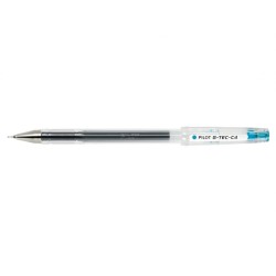 Pilot Boligrafo de Gel G-Tec C4 - Extra Fino - Recargable - Punta de Bola 0.4mm - Trazo 0.2mm - Color Azul Claro
