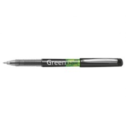 Pilot Boligrafo de Tinta Liquida Greenball - Recargable - Fabricado con Plastico Reciclado - Punta Media 0.7mm - Trazo 0.35mm - 